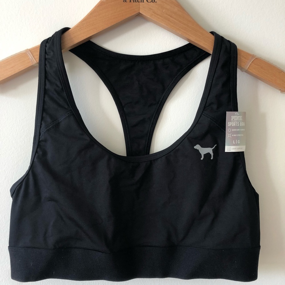 PINK sports bra size L